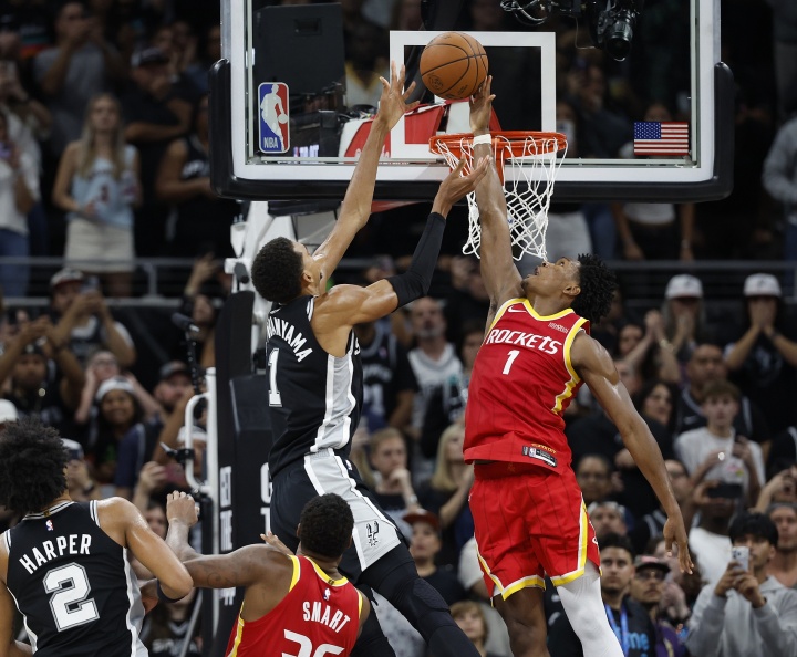 追梦：阿门有每年都进一防实力 封盖文班让我想起NBA历史经典盖帽